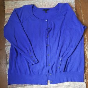 Lane Bryant Buttoned Cardigan